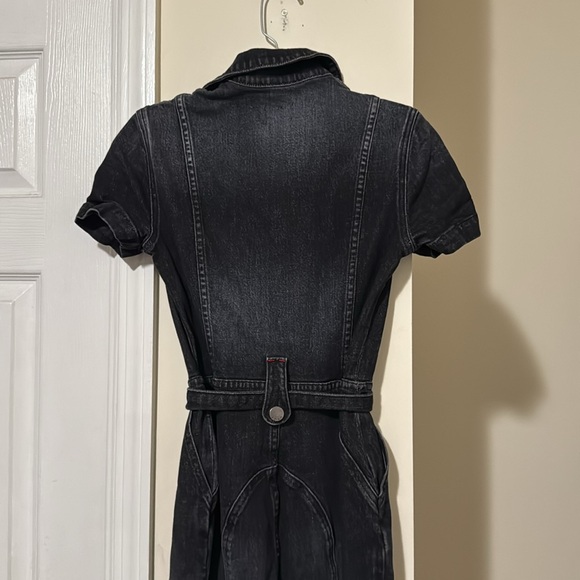 AO.LA by Alice + Olivia denim Wide leg jumpsuit - Picture 8 of 11